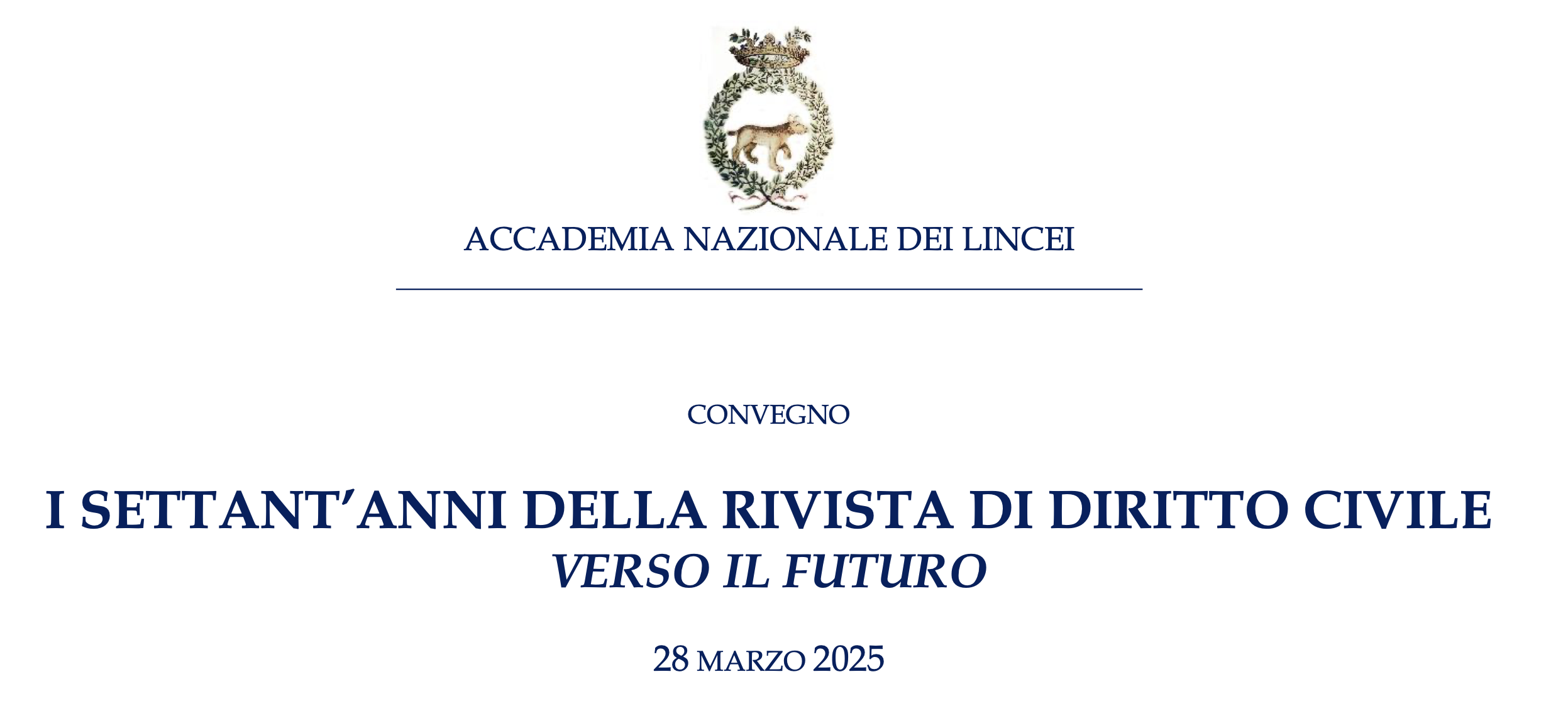 I settant’anni della Rivista di Diritto Civile - Verso il futuro